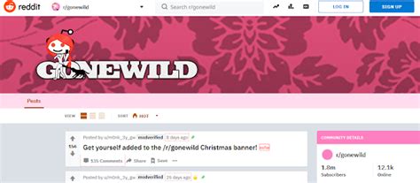 Learn how to use the columns, view the list in different ways, and contribute to the community. . Reddit gone wild list